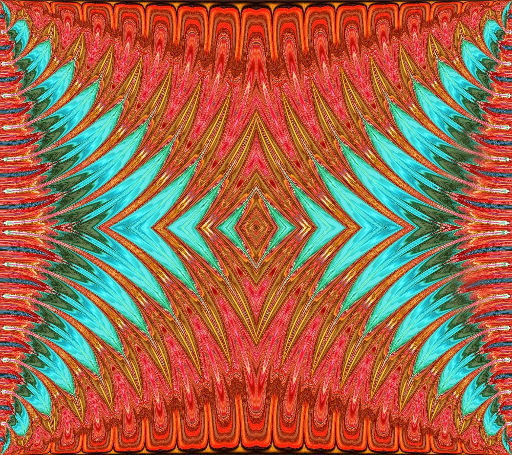 #patterns #geometric #mirrormania #turquoise