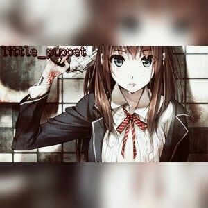 Anime Manga Girl By Pequena Marionette